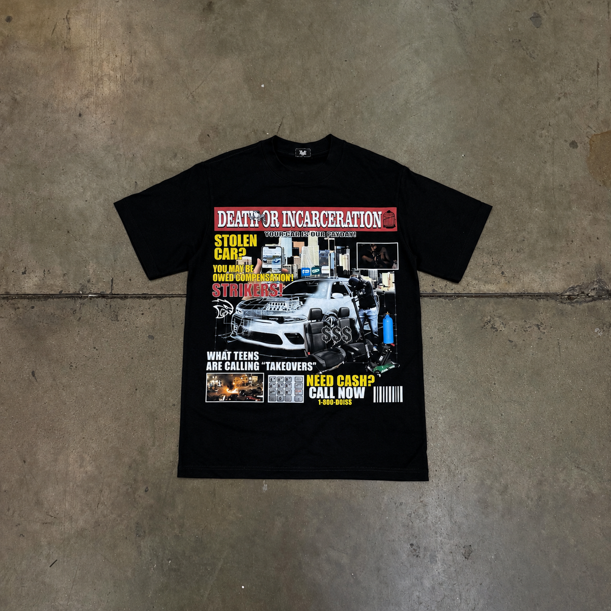 Strikers Hotline Hellcat Tee
